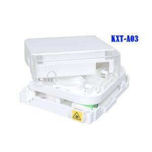 FTTH Termination Box ABS Fiber Optic Distribution Box G657A2 Flame Retardant