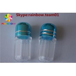 empty plastic capsules pill containcapsule case capsule shape container