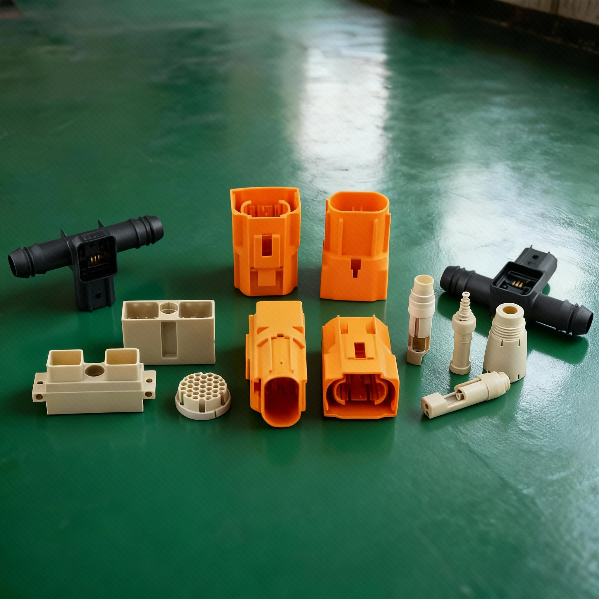 UV Resistance Nylon 6 HDPE Custom Plastic Injection Molding Parts with Enhanced Surface Treatment