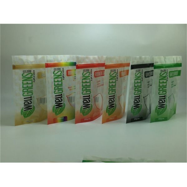 Matte OPP 12C PE Snack Plastic Packing Bag SGS Mylar Laminated Plastic Bag