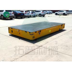 Battery Motorized Automatic Cart Trolley Transfer Trolley For Hot Pipes Handling