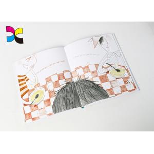 Art Paper Hardcover Book Printing With Arabic Language Custom Size CMYK Pantones