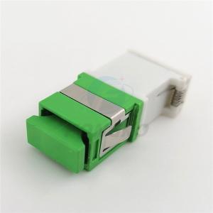 Auto Shutter APC Simplex Singlemode White Green Shell metal shrapnel Adapters SC