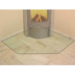 China BS6206 Certification Small Glass Fireplace , Glass Hearths For Stoves on sale