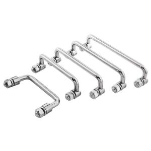 OEM Carbon Steel Folding Heavy Duty Chest Handles Wearproof Rustproof