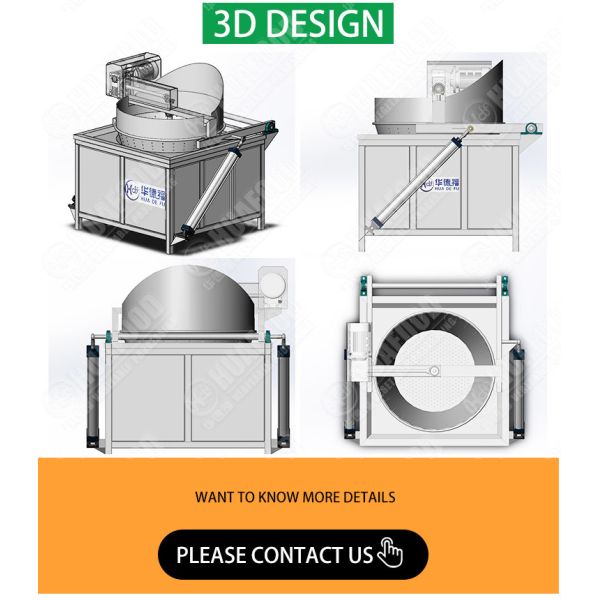 Double Cylinder Automatic Fryer Machine Commercial Electric Fryer For Food Frying