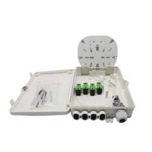 8 Ports Ftb Wall Mount FTTH Termination Box With Splitter