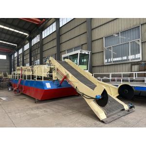 12 Cubic Capacity Lake Weed Cutter Machiner For River Waterweed Reed Harvester