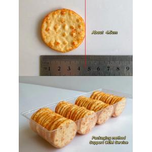 Diameter 4.5cm Rice Cracker Snacks Tomato Flavor Japanese Rice Biscuits