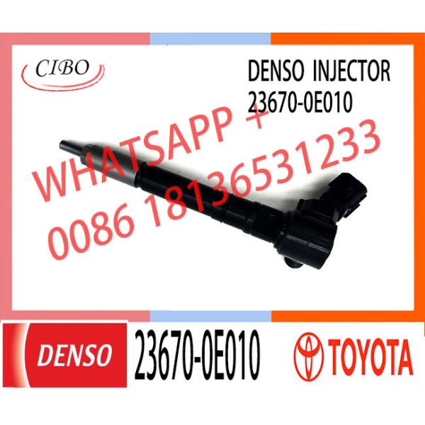 Genuine Common Rail Fuel Injector 23670-0E010 Fuel Injector Assembly 295700-0550,OEM Orders Accepted