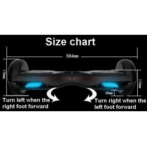 Ouchuangbo Smart Self Balancing Electric Scooter wiht small Daul Wheels OCB-XX10