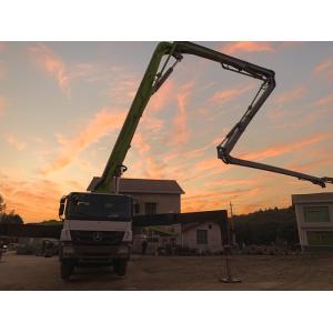 Zoomlion Used Concrete Pump Truck 180M3/H 60m 4 Alex Actors 4141