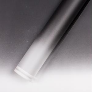 Wholesale pure color gradient matte paper waterproof semi-transparent flower