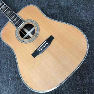 Custom AAAA All Solid Cedar Wood Dreadnought 41" Professional Customized