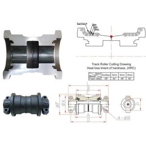 LIEBHERR Excavator Undercarriage Parts Track Rollers For R924 R934 R944 R954