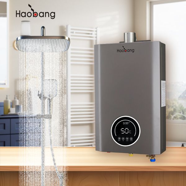 NG 2000Pa /LPG 2800Pa Forced Vent Gas Water Heater For Optimal Ventilation And