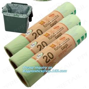 China 100% Compostable Plastic Fruit Bags,PLA Bag Of Fruit, Cornstarch Biodegradable And Compostable Plastic Roll Bag,McDonald on sale