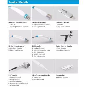 Oxygen BIO Hydra Aqua Peel Facial Machine 5Mhz RF 9 In 1 Hydrafacial Machine