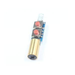 Cheap 650nm red dot laser module with spring and switch