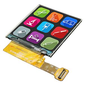 Square 1.54" Inch 240x240 IPS LCD TFT With Touch Screen OEM ODM
