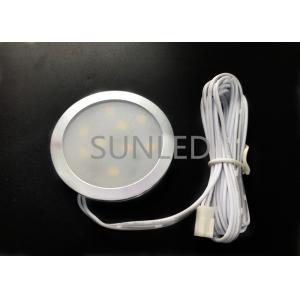 Round Shape Under Counter LED Lights Aluminum DC12V 120 Degree Beam Angle