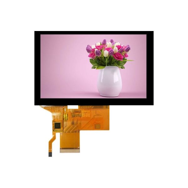 350 Cd/M2 5 Inch TFT Touch Screen 800x480 Resolution RGB Interface LCD Touch
