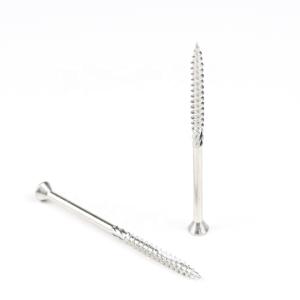 Customized Support 80mm Flat Countersunk Head Wood Screw for Wooden Ceiling