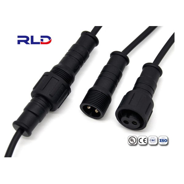 Quality Plastic Material Waterproof Electrical Quick Connectors 3 Pin Cable Plug IP67 IP68 wholesale