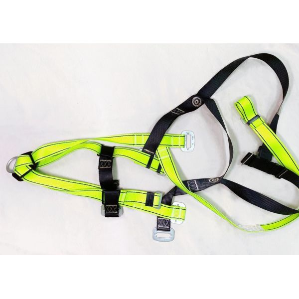 ISO9001 Body Harness Fall Protection , Construction Fall Protection Harness