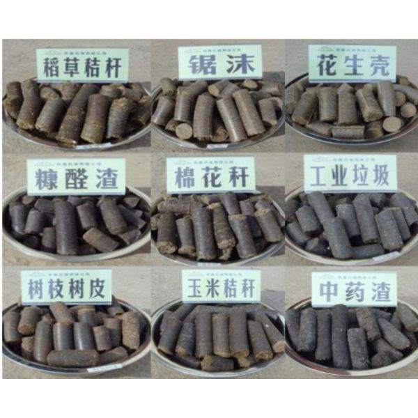 Pellet Wood Chip Biomass Briquetting Machine Peanut Shell Biomass Fuel Equipment Fully Automatic