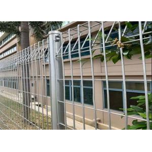 Hot Dipped Galvanized BRC Mesh Fencing 50mm*150mm Mesh Size For Pedestrian Zone