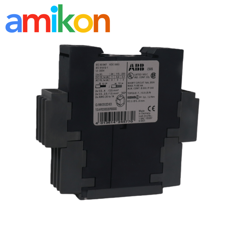 ABB 1SAR330020R0000 Electronic Time Relay and Adjustable Time Delay for