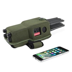 Plastic 12 Antennas Multifunctional Mobile Phone Signal Jammer Blocking All 2G