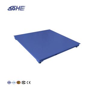 1.2*1.2m Carbon Steel Industrial Floor Scale with Bracket and LED Display