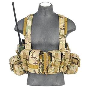 Light Weight Combat Tactical Vest MOLLE System Camouflage Color