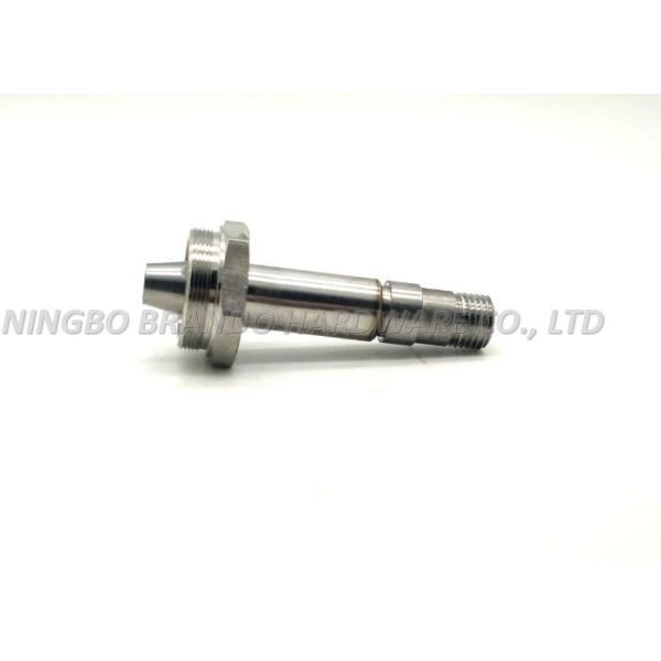 Quality Silvery Pengaton Solenoid Stem With Nbr Seal Numerical Control Technology wholesale