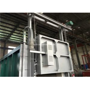 PLC Controlled Electric Resistance Bogie Hearth Furnace 6-8 M / Min Door