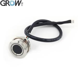 Cheap GROW R503PRO UART USB 1500 Capacity Round RGB LED Control DC3.3V Capacitive Fingerprint Module Sensor Scanner for sale