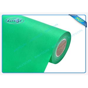 Green OEM PP Spunbond non woven fabric Fabric Recyclable / Eco Friendly