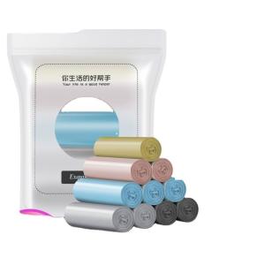 Convenient and eco-friendly drawstring garbage waste bags with custom logo