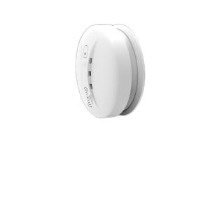 Battery Operated Smoke Fire Detector Photoelectric Sensor Alarms With Light