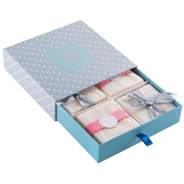 Luxury Custom Printed Brown Kraft Drawer Soap Boxes Packaging