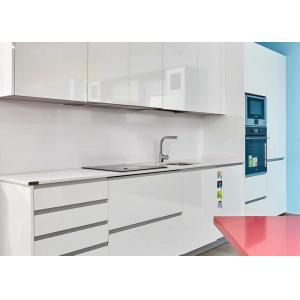 600mm 1.8m DTC Modern High Gloss Kitchen Cabinets Unit With Marble Top
