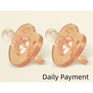 Baby Silicone Pacifier Silver Nanoparticle Soft Liquid Silicone Pacifier