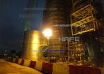 Road Paving Site Glare Free Balloon Lights In LED / Tungsten / HMI Fit Road