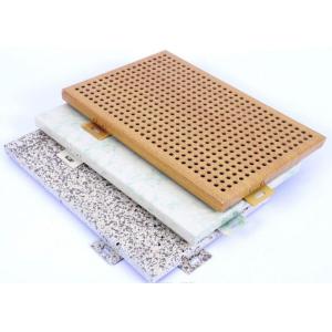 Anti Humidity Perforated Aluminium Facade Plate with Fluorocarbon Coating in