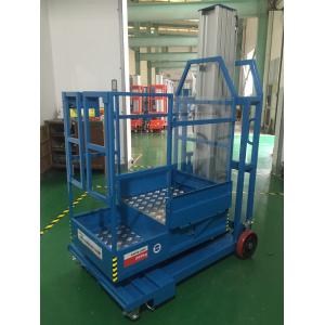 2.8m Mast Type Electric Order Picker , Semi - Electric Mobile Stock Picker