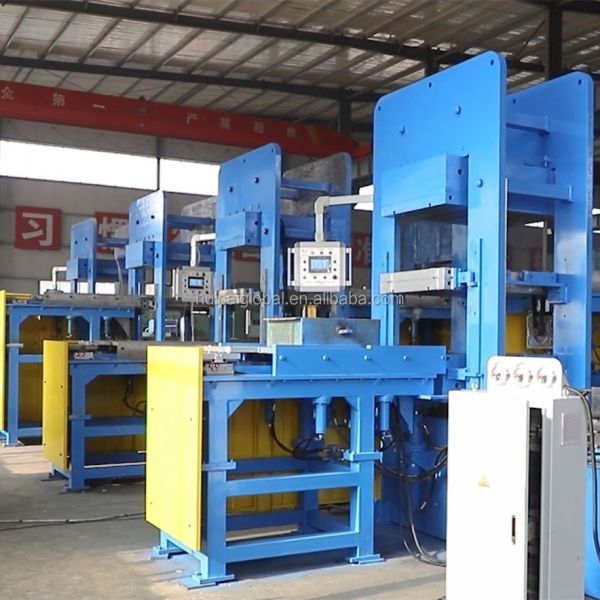 Quality 4.00-8.00MN Nominal Molding Power Rubber Compression Molding Machine for Hot Pressing wholesale