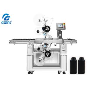 SS304 91mm Width Chemical Bottle Labeling Machine PLC Control