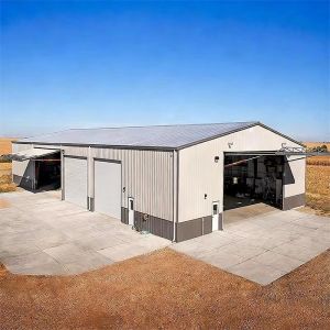High-Strength Quick-Assembly Prefab Steel Warehouse with 5000 kg Roof Load